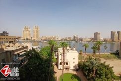 Nile & Green View Apartment for Sale in Zamalek