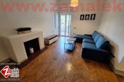 High Ceiling Furnished Good Size Apartment for Rent in Zamalek