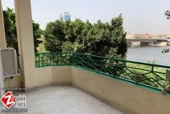 South Zamalek Newly Furnished Large Terrace Nile View