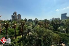 New Furnished with Garden View Flat for Rent in Zamalek